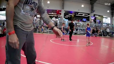 58 lbs Semifinal - Collin Gandee, North DeSoto Wrestling Academy vs Bryce Neel, NB Elite Wrestling Club