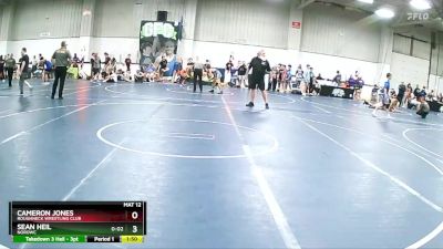 135 lbs Cons. Round 3 - Cameron Jones, Roughneck Wrestling Club vs Sean Heil, NoRoWC