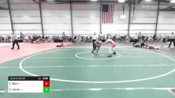 126 lbs Consi Of 32 #2 - Caleb Blair, GA vs Cameron Carter, OH