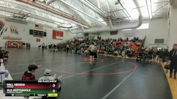 157 lbs 3rd Place Match - Will Nedens, Hardin vs Gus Bertagnole, Natrona County