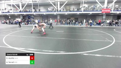 184 lbs Consi Of 32 #2 - Owen Ayotte, Sacred Heart University vs Asa Terrell, Rider