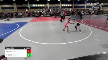 58 lbs Round Of 16 - Julian Quiroz, Threshold WC vs Holden Klena, Hawkeye/Speakeasy WC