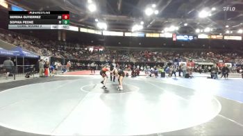 155 lbs Cons. Round 2 - Sophia Peone, Post Falls vs Serena Gutierrez, Jerome