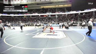 II-116 lbs Semifinal - Tommy Aiello, John Glenn vs Reece Senske, Medina