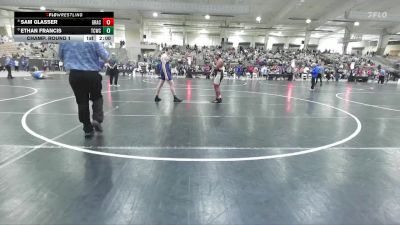 189 lbs Champ. Round 1 - Ethan Francis, Stampede Wrestling Club vs Sam Glasser, Grace Christian Wrestling Club