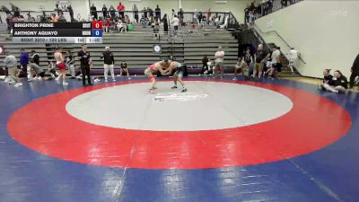 120 lbs Final - Brighton Prine, South Georgia Athletic Club vs Anthony Aguayo, Roundtree Wrestling Academy