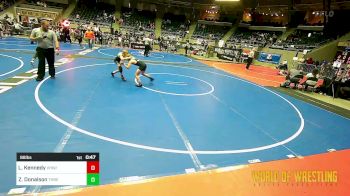 88 lbs Consi Of 8 #2 - Louis Kennedy, VHW/Dragon vs Zachary Donalson, Threestyle