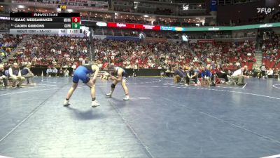 1A-157 lbs Cons. Round 2 - Caden Gibbons, Central Springs vs Isaac Messamaker, Moravia