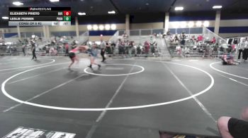 145 lbs Consi Of 8 #2 - Elizabeth Prieto, Riverside Rascal vs Leslie Fermin, Pounders WC