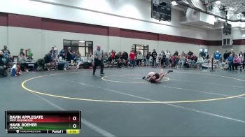 58-64 lbs Quarterfinal - Davin Applegate, West Washington vs Havik Roemer, Alphas WC