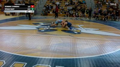 133 lbs Champ. Round 2 - Ethan Bast, Saint Cloud State vs Dominic Chimeno, Iowa Lakes Community College