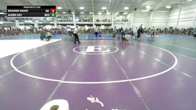 64 lbs Round Of 16 - Braiden Grant, Red Roots WC vs Alden Kay, Mayo Quanchi WC