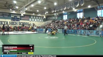 220 lbs 1st Place Match - Gavin Mckenzie, Temecula Valley vs Diego Cardona, Chaparral