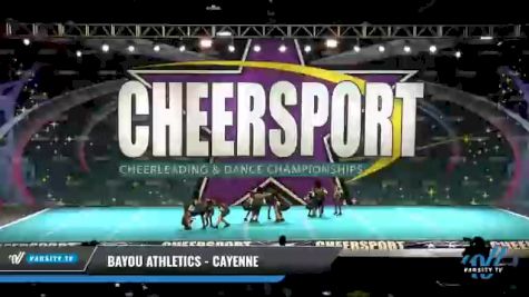 Bayou Athletics - CAYENNE [2021 L1.1 Youth - PREP - D2 Day 1] 2021 CHEERSPORT National Cheerleading Championship