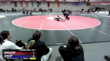 124 A 1st Place Match - Amani Jones, North Central (IL) vs Tiare Ikei, UNATTACHED