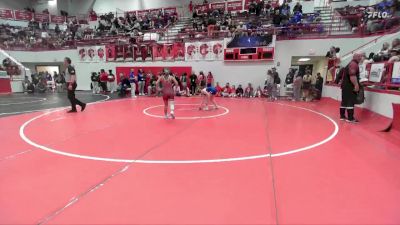 JH 102 lbs Champ. Round 2 - Charley Novosad, BIXBY vs Trinity Villareal, Vernon