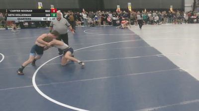 100 lbs Quarters - Carter Noonan, Marquette Academy vs Seth Hollerman, Badkarma