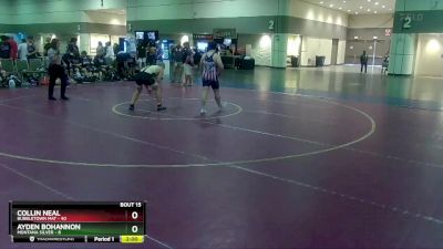 170 lbs Round 5 (6 Team) - Ayden Bohannon, Montana Silver vs Collin Neal, Bubbletown Mat