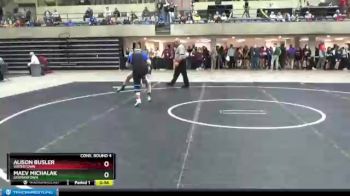 152 lbs Cons. Round 4 - Alison Busler, Watertown vs Maev Michalak, Germantown