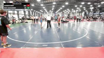 126 lbs Rr Rnd 2 - Harbor Bent, MAGA RTC vs Max Alexander, Evil Empire Red