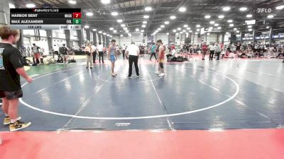 126 lbs Rr Rnd 2 - Harbor Bent, MAGA RTC vs Max Alexander, Evil Empire Red