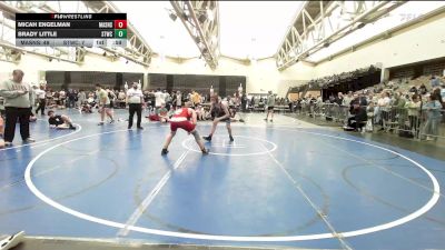 141 lbs Rr Rnd 9 - Micah Engelman, Mat Assassins Black vs Brady Little, Shore Thing Surf