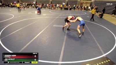 152 Championship Bracket Cons. Round 7 - Joseph Heim, Shakopee vs Joe Scully, STMA