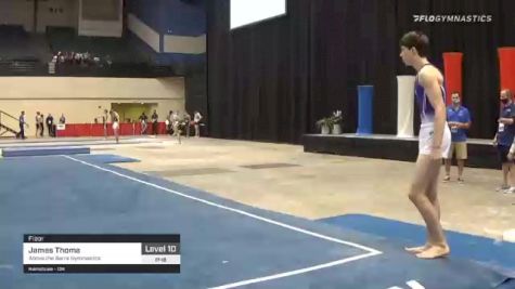 James Thoma - Floor, Above the Barre Gymnastics - 2021 USA Gymnastics Development Program National Championships