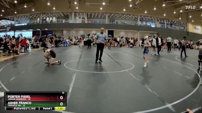 68 lbs Round 5 (6 Team) - Porter Fissel, Jaguar Warriors vs Asher Franco, Triangle WA