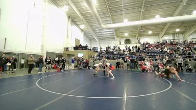 132B lbs Cons. Quarters - Kaleb Johnson, Woods Cross vs Weston Davis, Wasatch