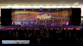Ultimate Allstars - Twist & Shout [2025 L5 Senior - D2 Day 2] 2025 Spirit Cheer Dance Grand Nationals & Cheer Nationals