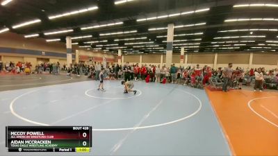 74-75 lbs Round 3 - McCoy Powell, All American Wrestling Club vs Aidan McCracken, Texas Eagle Wrestling Academy