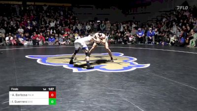 160 lbs Final - Andrew Barbosa, Palm Desert vs Ishmael Guerrero, Bixby (OK)