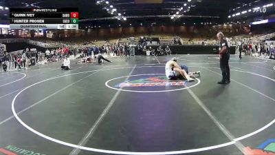 150 lbs Quarterfinal - Hunter Prosen, Camden County vs Quinn Ivey, Oak Mountain