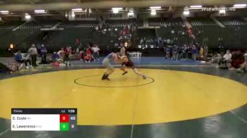 120 lbs Final - Caleb Coyle, Millard South vs Ethan Lawerence, Kearney High School
