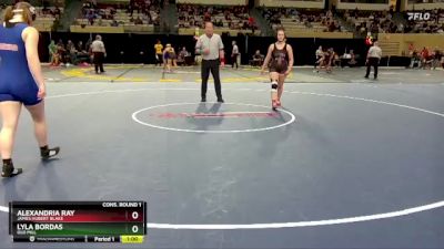 170 lbs Cons. Round 1 - Alexandria Ray, James Hubert Blake vs Lyla Bordas, Old Mill