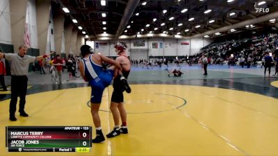 133 lbs Champ. Round 3 - Marcus Terry, Labette Community College vs Jacob Jones, Air Force