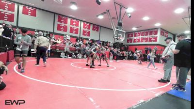132 lbs Round Of 16 - Daishawn Mayfield, Tulsa Hale vs Zechariah Tecumseh, Wilson-Henryetta