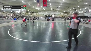 138 lbs 2nd Wrestleback (8 Team) - Boaz Whaley, Knoxville Halls High School vs Jayden Stitt, Nolensville High School