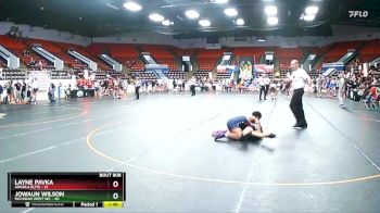 140 lbs Cons. Round 5 - Jowaun Wilson, Michigan West WC vs Layne Pavka, Angola Elite