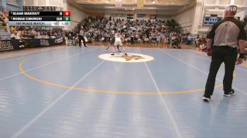175 lbs 1st Place Match - Roman Cimorosi, Charter School Of Wilmington vs Sloan Makoujy, Wilmington Friends H S