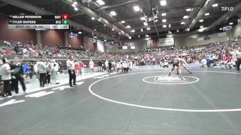 3A 144 lbs Cons. Round 1 - Tyler Waters, Richfield vs Kellen Peterson, Manti