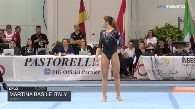 Martina Basile Italy Floor, Senior 2018 City of Jesolo Trophy