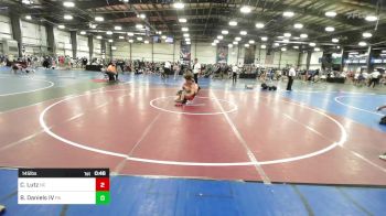 145 lbs Consi Of 64 #2 - Colin Lutz, NC vs Barry Daniels IV, PA