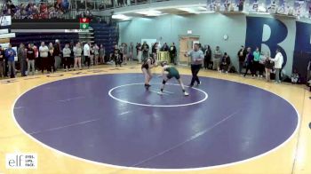 100 lbs. Champ. Round 1 - Zoie Hawkins, Mexico vs Sophia Stecher, Lindbergh