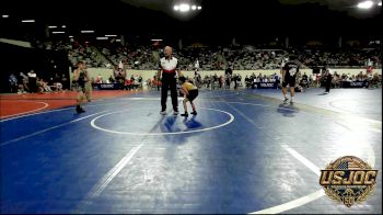 61 lbs Round Of 16 - Franciso Lopez, OKC Saints Wrestling vs Aksel Davis, Tahlequah Wrestling Club