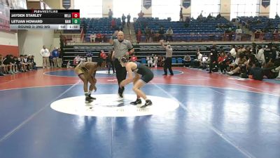 132 lbs Round 3: 2nd Wb - LeTuan Howard, Bainbridge vs Jayden Starley, West Laurens