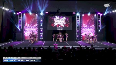 Twisters Elite - Weather Girls [2026 L3 Junior - D2 - Small - B DAY 1] 2026 JAMfest Cheer Super Nationals