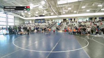 132 lbs Cons. Round 6 - Weston Smith, Westlake vs James Rollins, Mountain Crest