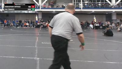 141 lbs Round Of 32 - Sebastian Ortega, Princeton vs Kai Tengco, Brown